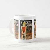 Orient Cycles Bicycle & Coffee Mok (Voorkant links)