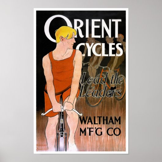 Orient Cycles Vintage Poster van Penfield (Voorkant)