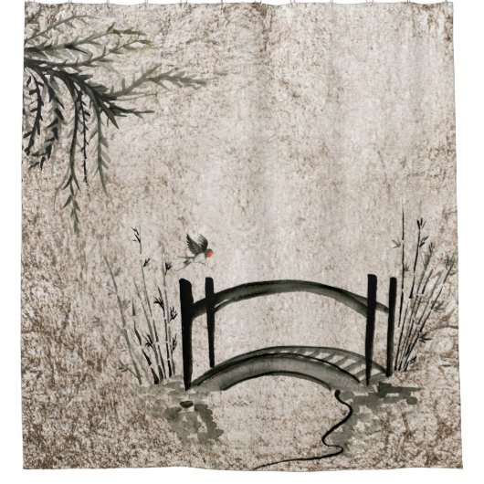 Oriënt Douchegordijn (Voorkant)