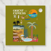 ORIENT EXPRESS GESCHENKANHÄNGER BEDANKJES LABELS (Achterkant)