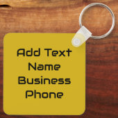 Orient Express Istanbul, Key of Luggage Sleutelhanger (Achterkant)