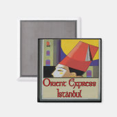 Orient Express Istanbul Magneet (Voorkant / Achterkant)