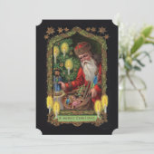 Orient Express-kerstuitnodiging Kaart (Staand voorkant)