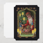 Orient Express-kerstuitnodiging Kaart (Voorkant / Achterkant)