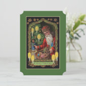 Orient Express-kerstuitnodiging Kaart (Staand voorkant)