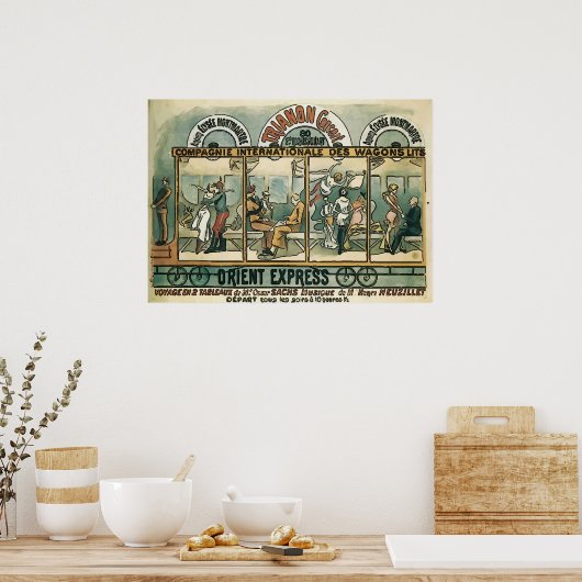  Orient Express Poster (Keuken)