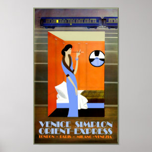 Orient Express-reisposter Poster