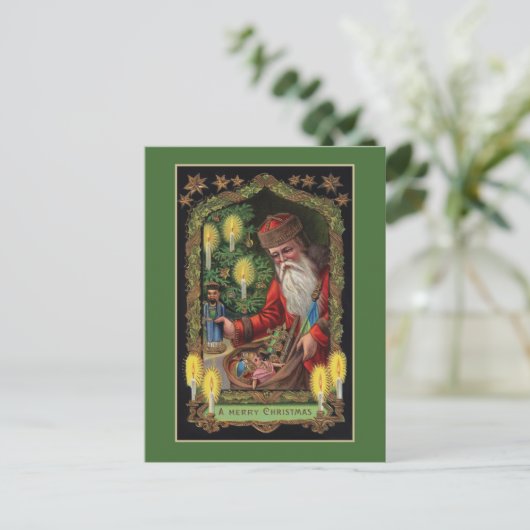 Orient Express Santa Briefkaart (Staand voorkant)