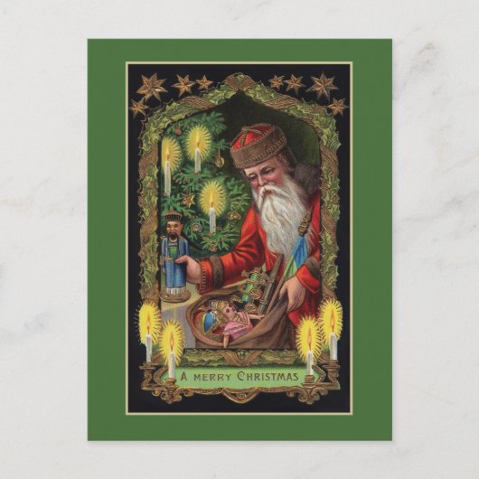 Orient Express Santa Briefkaart (Voorkant)