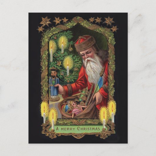 Orient Express Santa Briefkaart (Voorkant)