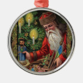 Orient Express Santa Metalen Ornament (Voorkant)