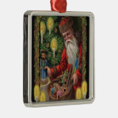 Orient Express Santa Metalen Ornament (Rechts)