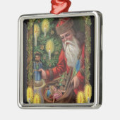 Orient Express Santa Metalen Ornament (Links)