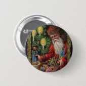 Orient Express Santa Ronde Button 5,7 Cm (Voorkant /achterkant)