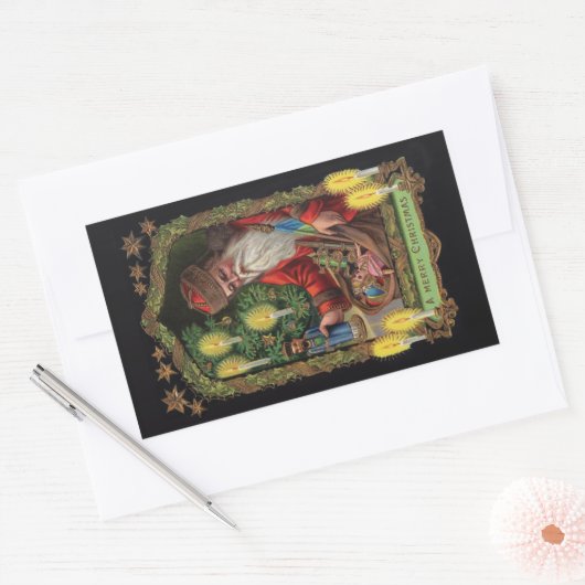 Orient Express Santa Stickers (Envelop)