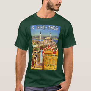 Orient Express-spoorwegtrein Parijs Constant T-shirt