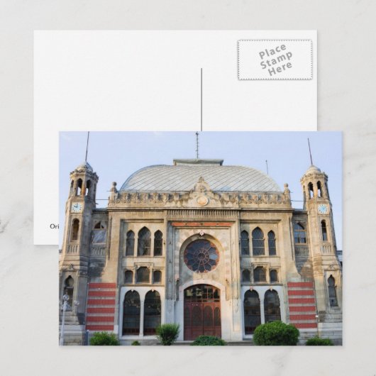 Orient Express-station in Istanbul Briefkaart (Voorkant / Achterkant)