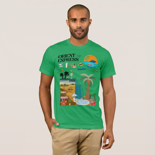ORIENT EXPRESS T-SHIRT (Voorkant volledig)