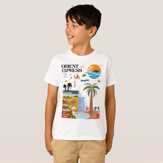 ORIENT EXPRESS T-SHIRT (Voorkant volledig)