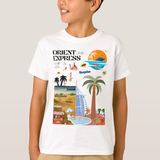ORIENT EXPRESS T-SHIRT (Voorkant)