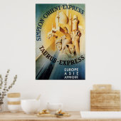 Orient Express Taurus Express-Poster Poster (Keuken)