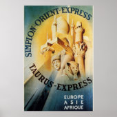 Orient Express Taurus Express-Poster Poster (Voorkant)