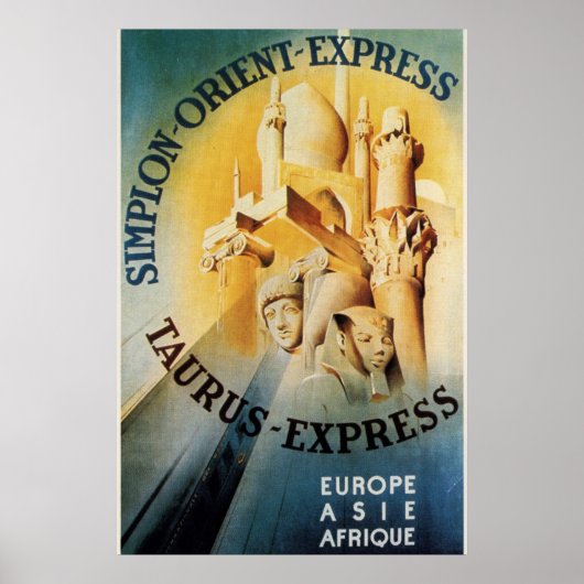 Orient Express Taurus Express-Poster Poster (Voorkant)