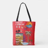 ORIENT EXPRESS TOTE BAG (Achterkant)