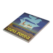 Orient Express Venice Poster Tegeltje (Zijkant)