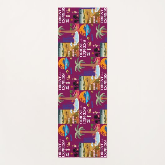 ORIENT EXPRESS YOGAMAT (Voorkant)