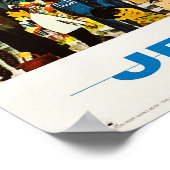 Orient is HONG KONG  Airlines Travel Poster (Hoek)