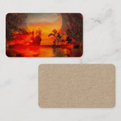 Oriënt landschap visitekaartje (Voorkant / Achterkant)