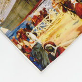 Orient Line naar Australië Fleece Deken (Hoek)