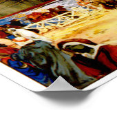 Orient Line naar Australië Poster (Hoek)