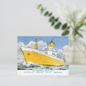 Orient Line's Orsova Briefkaart (Staand voorkant)