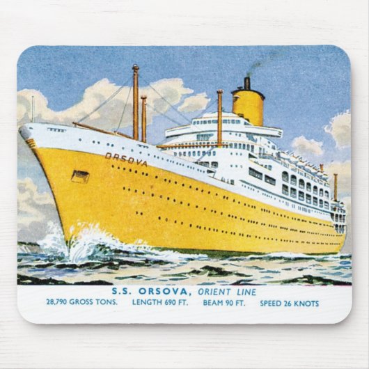 Orient Line's Orsova Muismat (Voorkant)