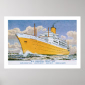 Orient Line's Orsova Poster (Voorkant)