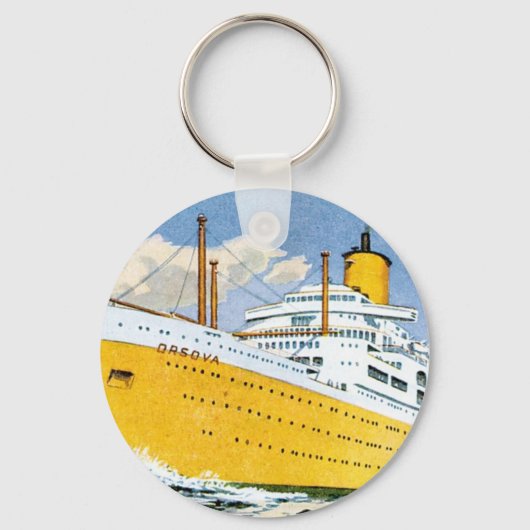 Orient Line's Orsova Sleutelhanger (Voorkant)