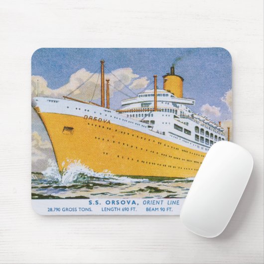 Orient Line's ss Orsova Mousepad Muismat (Met muis)
