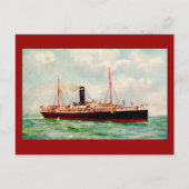 ORIENT-PACIFIC LINE R.M.S. "ORONTES" 1905 BRIEFKAART (Voorkant)