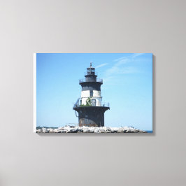 Orient Point Vuurtoren Canvas Afdruk