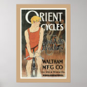 Oriënt poster fietsen (Voorkant)