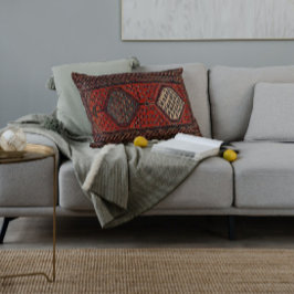 Oriënt rood runner patroon no2 kussen