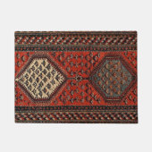 Oriënt-rood-runnerpatroon Deurmat (Voorkant)