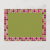 Orient Stippen Green · Aankondiging Baby (Achterkant)