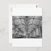 Orient-treinstation in Lissabon Briefkaart (Voorkant / Achterkant)