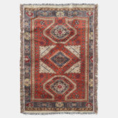 Oriënt Turks Perzisch tapijtrood Deken (Voorkant Verticaal)