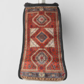 Oriënt Turks Perzisch tapijtrood Golfheadcover (Draai 90)