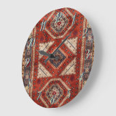 Oriënt Turks Perzisch tapijtrood Grote Klok (Hoek)