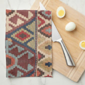 Oriënt Turks tapijt Theedoek (Quarter Fold)